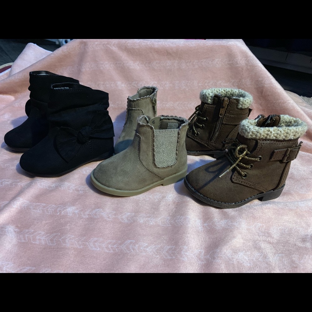 Baby girl boots bundle!